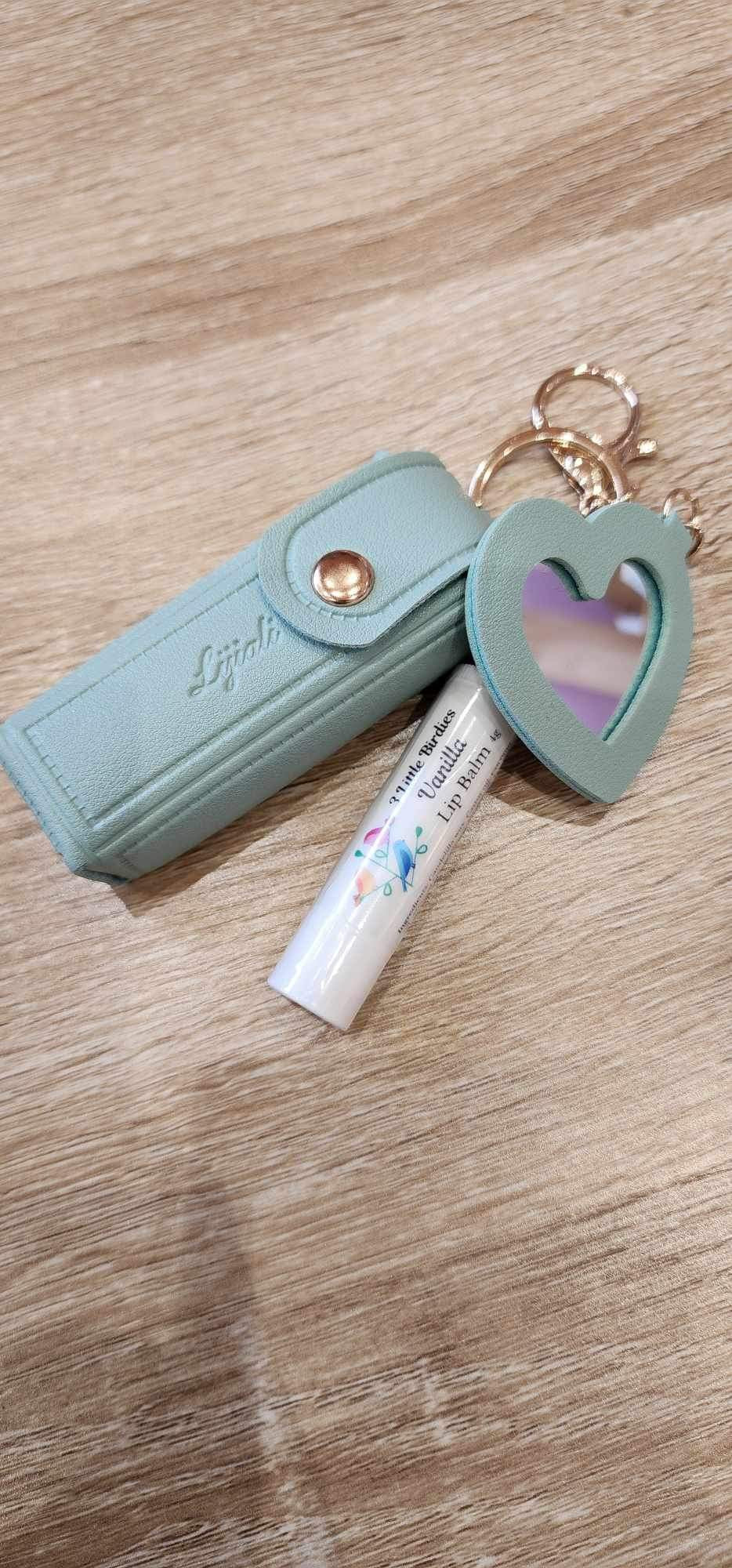 Lip Balm Pouches with mirror