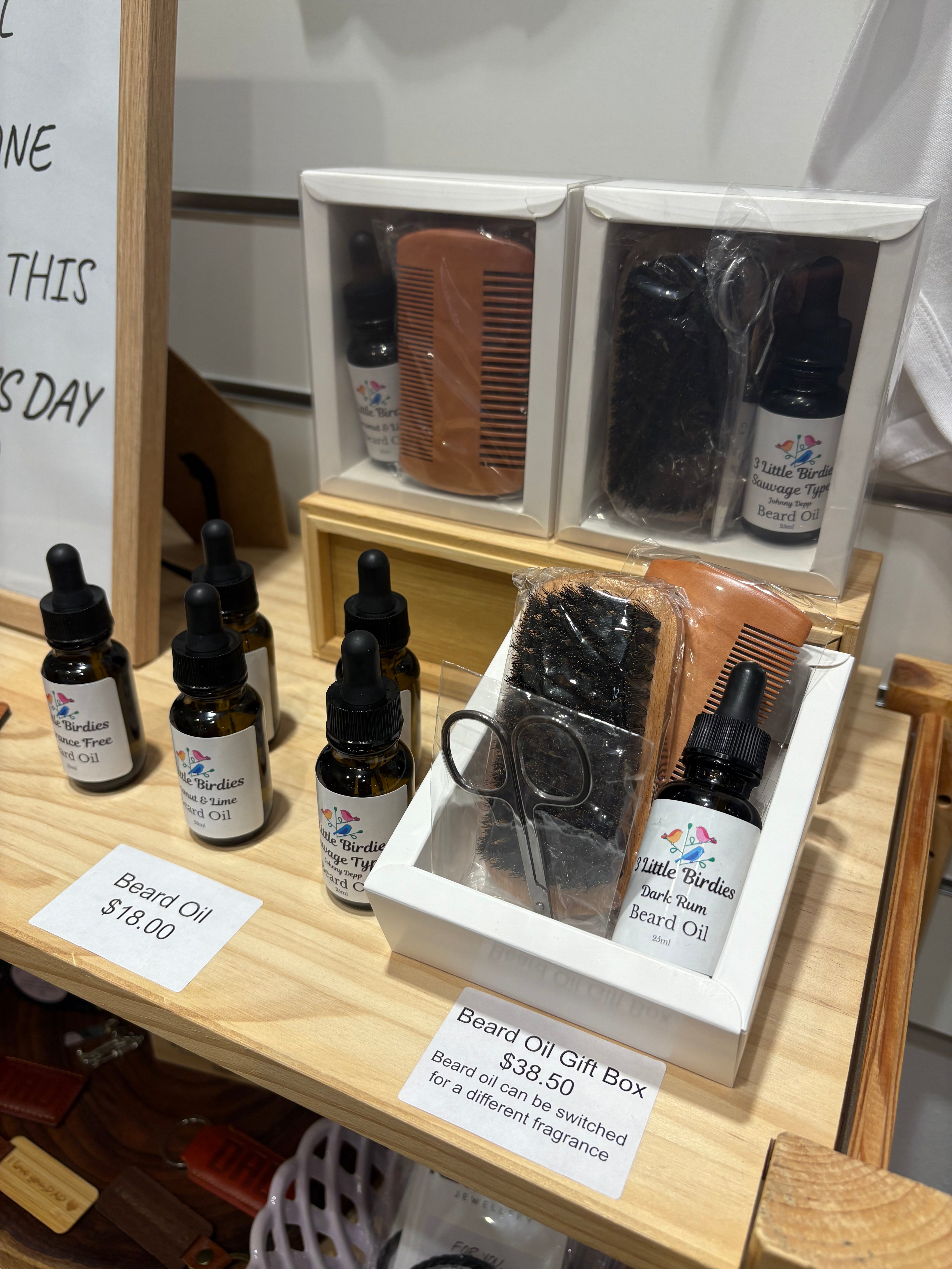 Beard Oil gift box